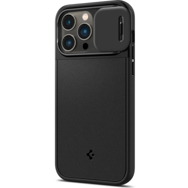 Etui do iPhone 14 Pro Spigen Optik Armor Mag Safe - Czarne