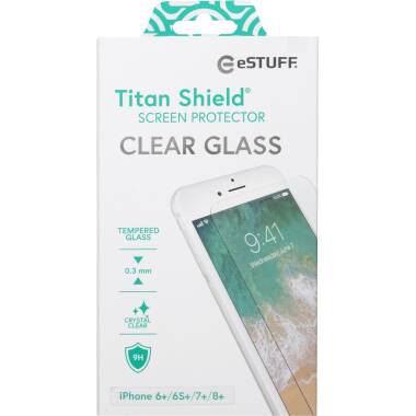 Szkło do iPhone 6/6s/7/8 plus eSTUFF Clear 