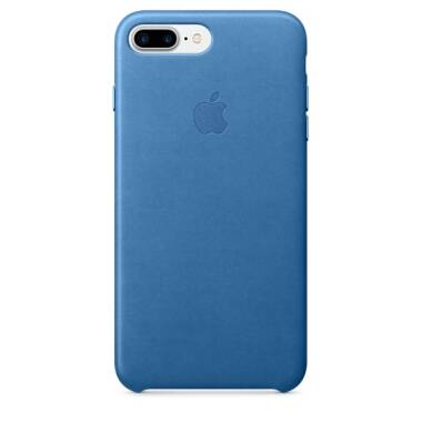 Etui do iPhone 7/8 Plus Apple Leather - niebieskie
