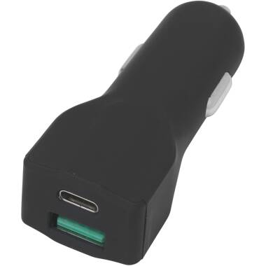 Ładowarka samochodowa eSTUFF USB-C czarna