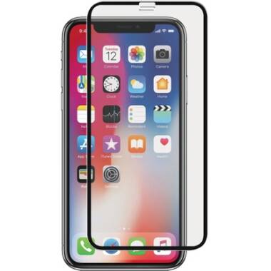 Szkło hartowane do iPhone 11Pro Max / Xs Max eSTUFF Full Cover Black 