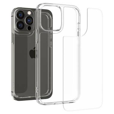 Etui do iPhone 13 Pro Spigen Quartz Hybrid Matte - bezbarwne