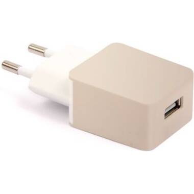 Ładowarka sieciowa eSTUFF USB - złota 