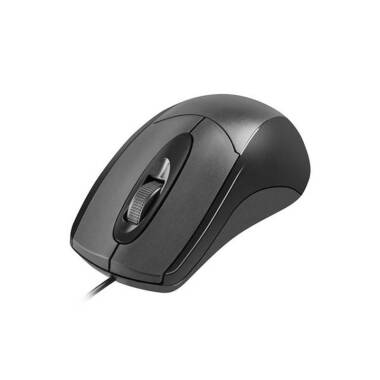 Mysz komputerowa Natec Ruff - czarna 