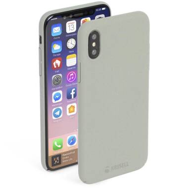 Etui do iPhone X Krusell Sandby Cover - piaskowe