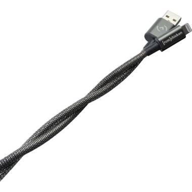 Przewód Lightning  do iPhone/iPad Fuse Chicken Shield stalowy 1m - czarny
