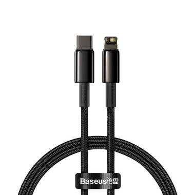 Przewód Baseus PD20W Type-C to Lighning 100CM - czarny