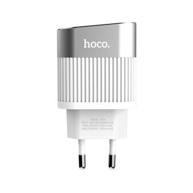 Ładowarka sieciowa do iPhone/iPad HOCO C40A - biała 