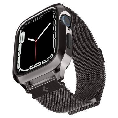 Etui do Apple Watch Spigen Metal Fit Pro 45/44mm - grafitowe 