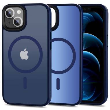 Etui do iPhone 13 Pro Tech-Protect Magmat Navy - Niebieski mat