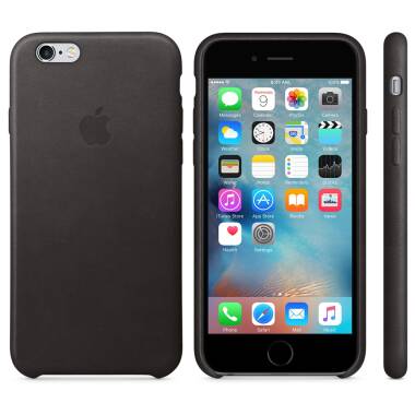 Etui do iPhone 6/6S Apple Leather Case - czarne