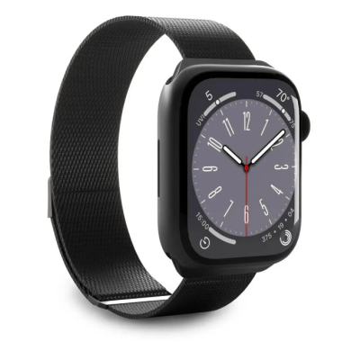 Pasek do Apple Watch 38-41mm Puro Milanese Magnetic Band - czarny