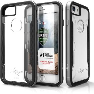 Etui do iPhone 7/8 ZIZO Shock Case - Przeźroczyste/czarne