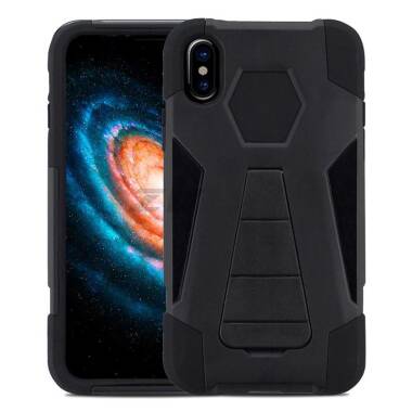 Etui iPhone X/Xs Zizo Dual Layered Hybrid Cover - czarne