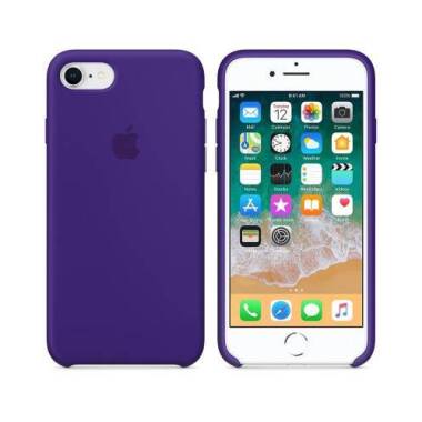 Etu do iPhone 7/8 Apple Silicone - fioletowe