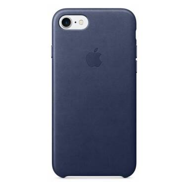 Etui iPhone 7/8 Apple Leather Case - nocny błękit