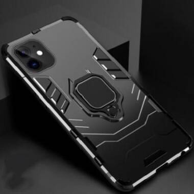 Etui do iPhone 11 Shockproof Armor Case - czarne 