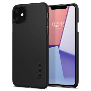 Etui do iPhone 11 Spigen Thin Fit - czarne