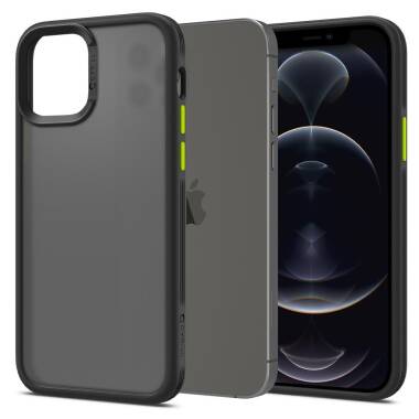 Etui do iPhone 12/12 Pro Spigen Cyrill - czarne
