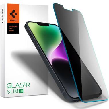 Szkło prywatyzujące iPhone 13 Pro Max Spigen Glastr Slim