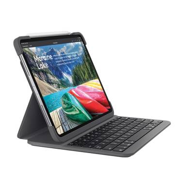 Klawiaturą iPad Pro 12,9 3 gen Logitech Slim folio pro - czarny