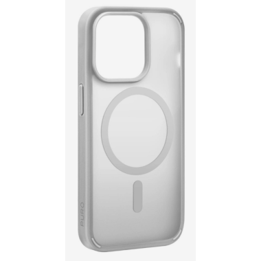 PUIPC15P67GRADIENTSI Etui do iPhone 15 Pro Max PURO Gradient MagSafe srebrne