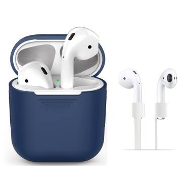 Etui do Airpods TECH-PROTECT - niebieskie 