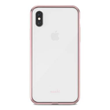 Etui do iPhone X/Xs Moshi Vitros - różowe