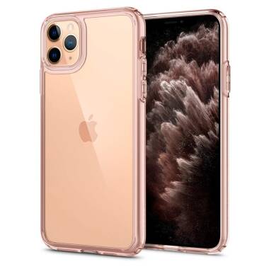 Etui do iPhone 11 Pro Spigen Ultra Hybrid Rose Crystal - przroczyste 