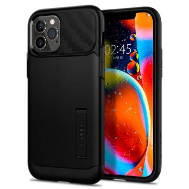 Etui do iPhone 12/12 PRO Spigen Slim Armor - czarne