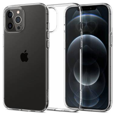 Etui do iPhone 12 Pro Max Spigen Liquid Crystal - przezroczyste 