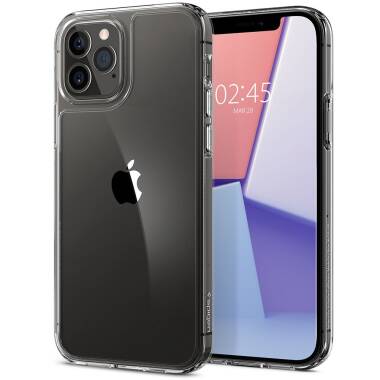 Etui do iPhone 12 Pro Max Spigen Quartz Hybrid Crystal - przezroczyste 