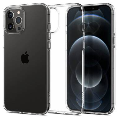 Etui do iPhone 12/12 Pro Spigen Liquid Crystal - przezroczyste 