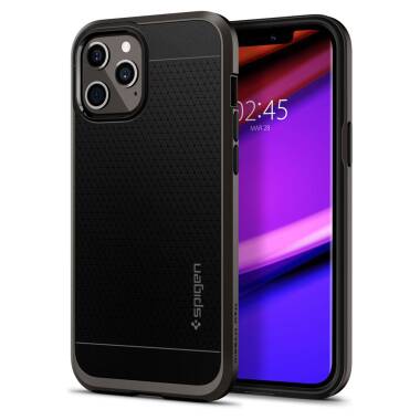 Etui do iPhone 12/12 Pro Spigen Neo Hybrid Gunmetal - czarne 