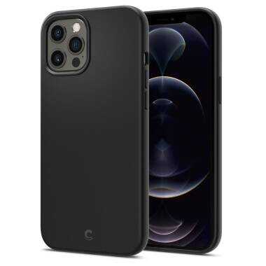 Etui do iPhone 12/12 Pro SPIGEN Cyrill - czarne