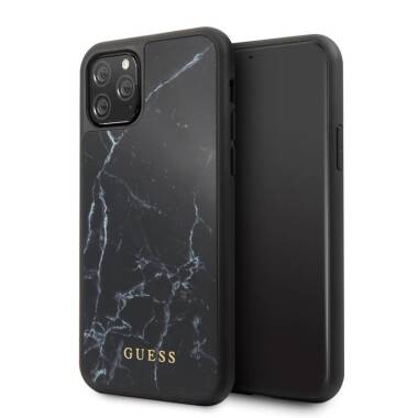 Etui do iPhone 11 Pro Guess Marble czarne