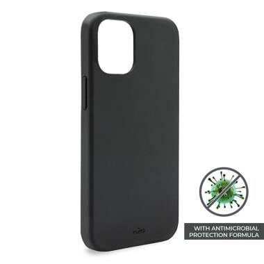 Etui do iPhone 12/12 Pro PURO ICON Anti-Microbial - czarne