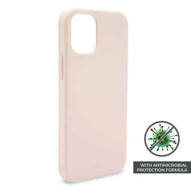 Etui do iPhone 12/12 Pro PURO ICON Anti-Microbial - różowe