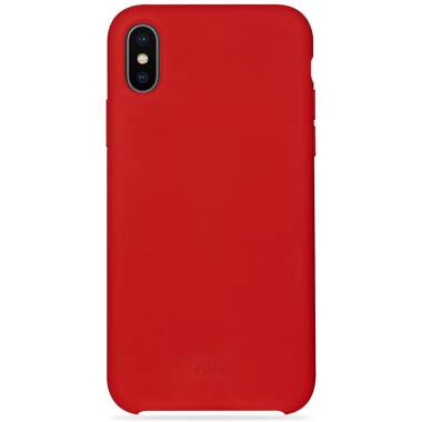 Etui do iPhone Xs Max Puro Icon Cover - czerwone