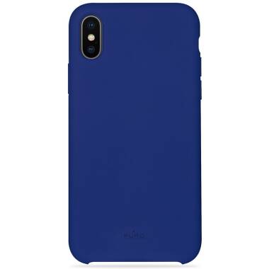 Etui do iPhone X PURO ICON Cover - niebieskie