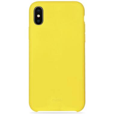 Etui do iPhone X PURO ICON Cover - żółte