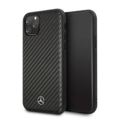 Etui do iPhone 11 Pro Mercedes Dynamic Line - czarne 
