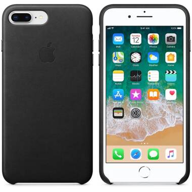 Etui do iPhone 7/8 Plus Apple Leather Case - czarne 