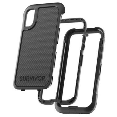 Etui do iPhone X Griffin Survivor Extreme - przeźroczyste