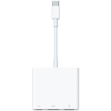 Przejściówka z USB-C na cyfrowe AV Apple - biała 