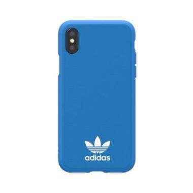 Etui do iPhone X Adidas Moulded - niebieskie 