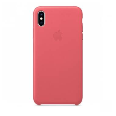 Etui do iPhone X/XS Apple skórzane w kolorze zgaszonego różu