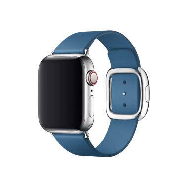 Pasek do Apple Watch 38/40mm Apple Modern Buckle (M) - błękitny
