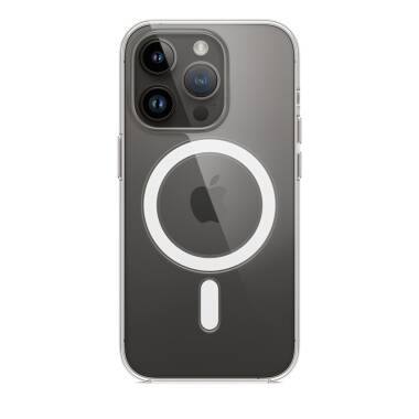 Etui do iPhone 14 Pro Apple Silicone Case z MagSafe - przezroczysty