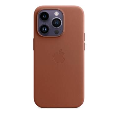 Etui do iPhone 14 Pro Apple Leather Case - umbra